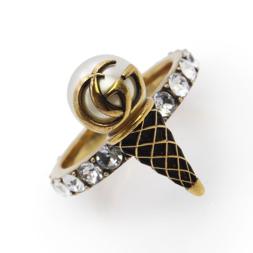 Bague gucci double ice - double, g