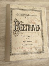 Ancien livre partitions