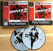 DRIVER 2 Back on the Streets BEST OF INFOGRAMES COMPLET SONY PS1 PAL FR CIB - II
