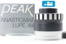 ?VIDEO?✨MINT✨ PEAK Anastigmat Lupe Loupe 4x Loupe N°1990 From JAPAN
