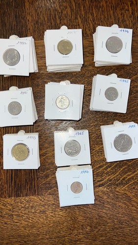 Lot 100pièces monnaie - 100piÈces, de