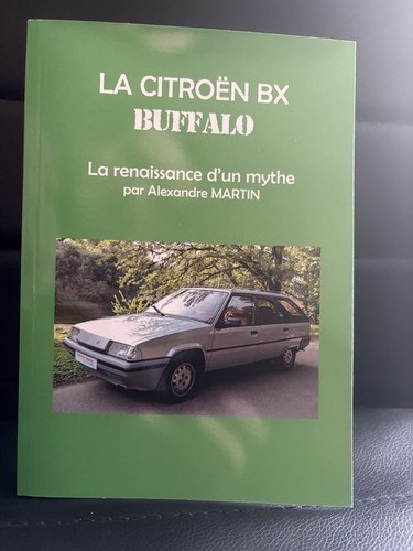 Livre citroën buffalo - bx,