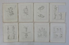 GRAVURE ANCIENNE, 11 gravures