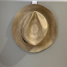 Véritable Chapeau Panama Tissé à La Main Ecuador