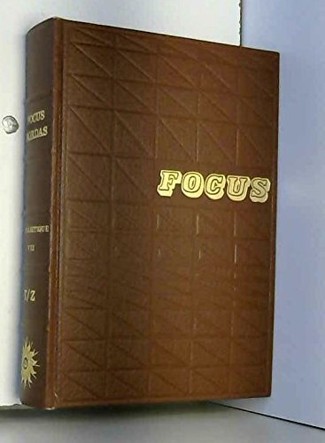 Focus nouvelle encyclopédie - focus, /