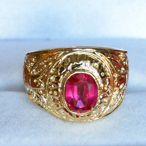 Chevalière t60 rubis fushia - t60,