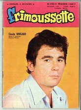 BD PF FRIMOUSSETTE n° 103 Claude Nougaro Tony Ripoll Indiens Cow-boys 1970 BE+