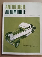 revue Anthologie Automobile 1970 n°12 constructeurs 1920 FORD BERLIET VOLVO