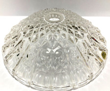 PORTE-BOUGIES BOBECHE Ø 20 CM EN CRISTAL RCR, TROU 20 MM, 10 TROUS 2 MM