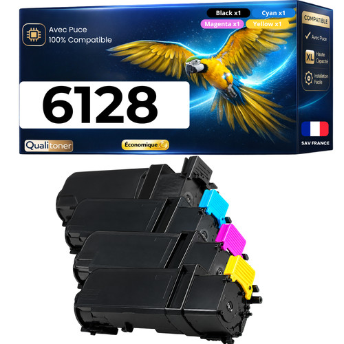 Pack toners 6128 - pack,