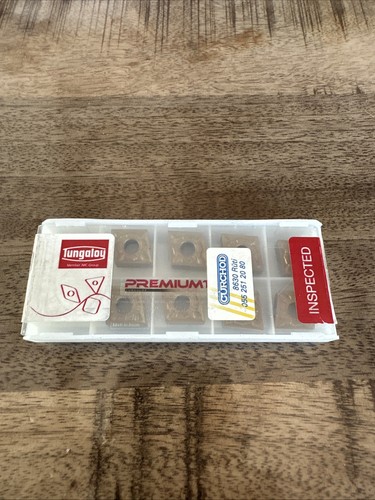 Plaquettes carbure tungaloy - x8,