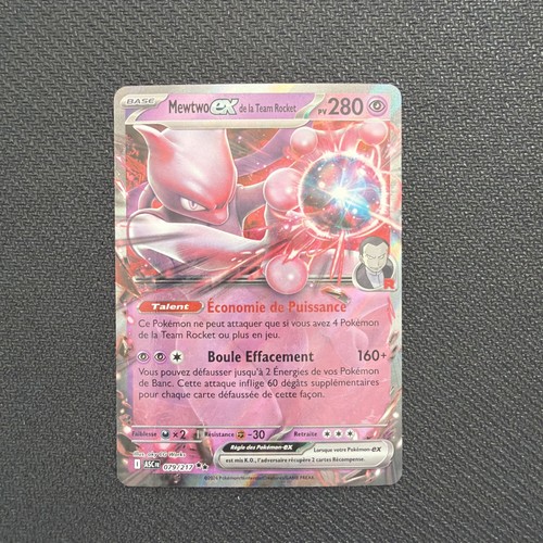 Carte pokémon mewtwo - mewtwo, ex