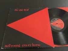 NEIL YOUNG : Reactor - Rare LP Disque Vinyl 33 Tours - GERMANY 1981