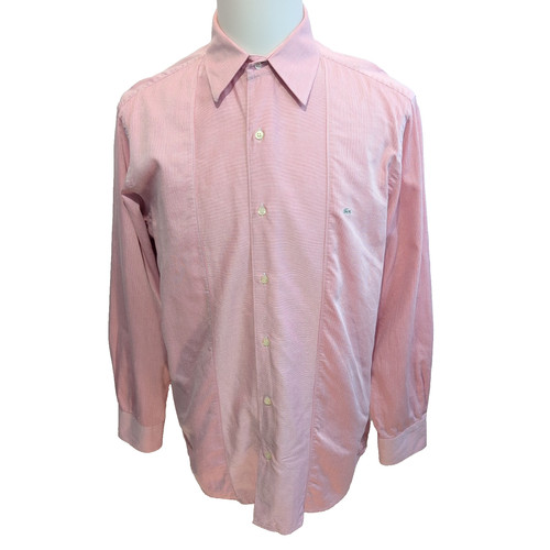 Lacoste chemise rose pâle