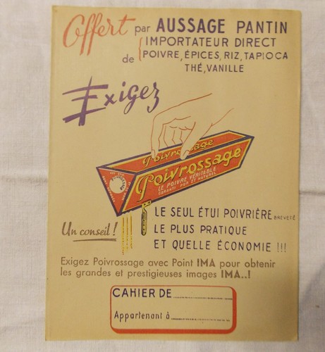 Ancien protege cahier - protege,