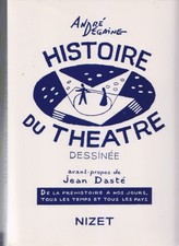 HISTOIRE DU THEATRE  DESSINEE