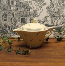 ANCIENNE THEIERE CAFETIERE  GIEN DECOR PETITES FLEURS CLAUDINE