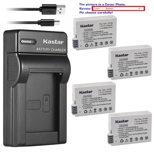 Kastar battery slim - kastar, usb