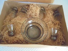 Dinette ancienne verres et