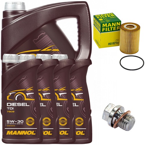 Set filtre huile mannol - set,