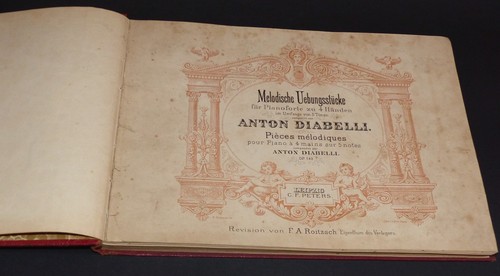 Recueil partitions diabelli - recueil,