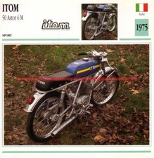 ITOM 50 Astor 6 M 6M 1975 : Fiche Moto #001614