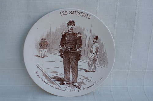Assiette sarreguemines - assiette,