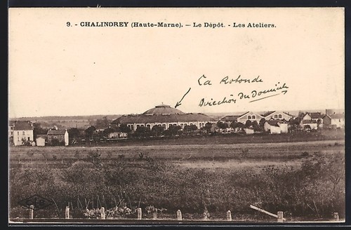 Cpa chalindrey dépôt et - chalindrey,, le