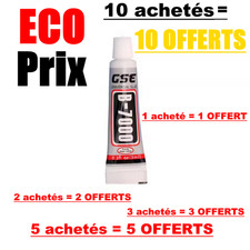 COLLE B 3ml 7000 Glue ADHESIF réparation ECRAN Verre TABLETTE Vitre TELEPHONE