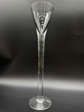 Grand vase en verre Martini