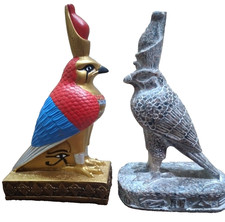 Lot de 2 figurines faucon