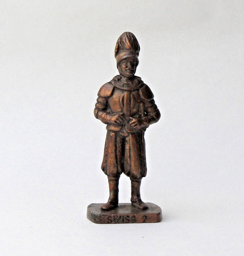 Figurine métal kinder swiss - figurine,