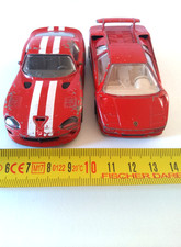 Véhicule -Lot de 2 BURAGO rouge - Viper GTS et Lamborghini Diablo