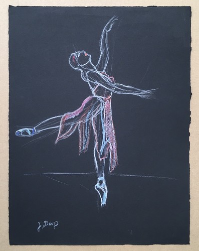 Dessin original jacques david - original,