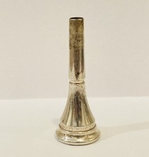 Genuine Denis Wick Silver French Horn Mouthpiece, 5N Embouchure Trompette