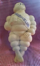 Ancien BIBENDUM MICHELIN avec support camion automobile made in france pneu 48cm
