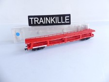 829501 FLEISCHMANN PICCOLO N 1:160 / WAGON TRANSPORT DE VOITURES DE LA DB