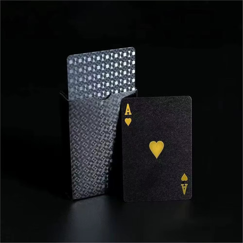 Jeu cartes poker plastique - jeu,