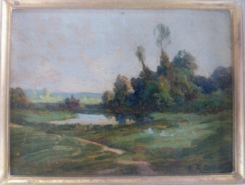 Tableau ancien ernest reculon - ernest,