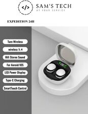 Écouteurs Sans Fil Bluetooth 5.4 Ultra-Compacts avec Basses de Haute Qualité