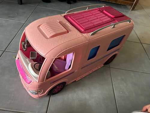 Camping car barbie - car,