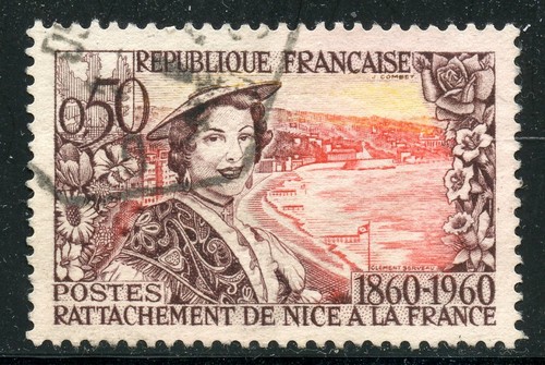 Stamp timbre france oblitere - stamp,