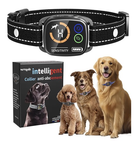 Collier anti aboiement chien - collier,