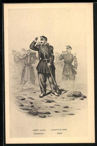 Armée suisse chasseurs - armée,