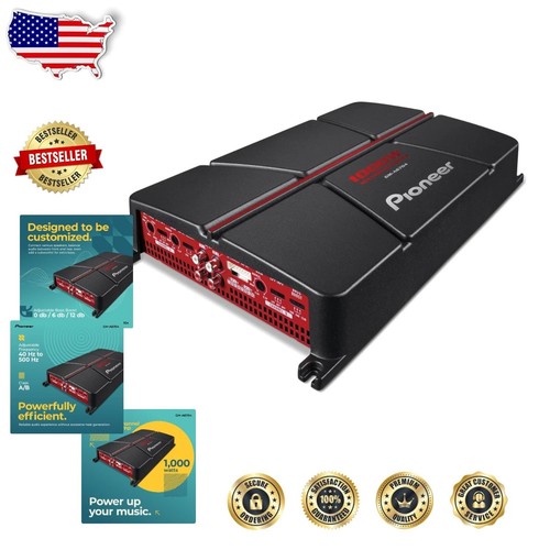 Powerful channel amplifier - 4-channel,