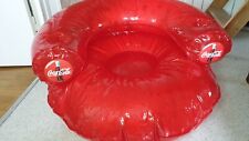 Siège bouée gonflable Coca-Cola - rouge - années 2000