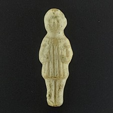 Fève ancienne LE BAIGNEUR EN CHEMISE Ranque Ducongé Biscuit (A101)