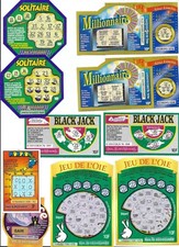 vds 10 tickets loterie FDJ en Francs usagés