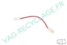 ♻️Fil rouge 18 cm 2 cosses femelles + 2 caches Volkswagen Audi Seat