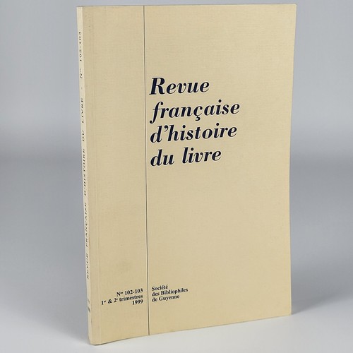 Revue française histoire du - d'histoire,
